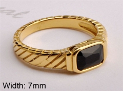 HY Wholesale 316L Stainless Steel Rings-HY0038R017