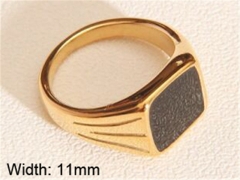 HY Wholesale 316L Stainless Steel Rings-HY0037R144