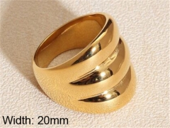 HY Wholesale 316L Stainless Steel Rings-HY0037R046