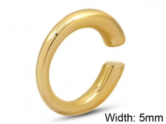 HY Wholesale 316L Stainless Steel Open Rings-HY0039R030