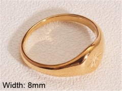 HY Wholesale 316L Stainless Steel Rings-HY0037R109