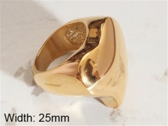 HY Wholesale 316L Stainless Steel Rings-HY0037R017