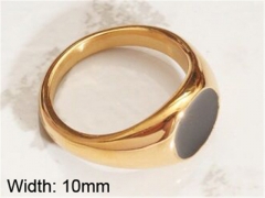 HY Wholesale 316L Stainless Steel Rings-HY0037R007