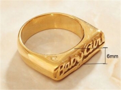 HY Wholesale 316L Stainless Steel Rings-HY0037R081