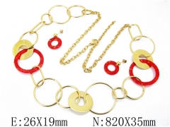 HY Wholesale Stainless Steel 316L Jewelry Sets-HY50S0025IOR