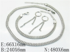 HY Wholesale Stainless Steel 316L Jewelry Sets-HY50S0001IOQ