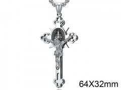 HY Wholesale Jewelry Stainless Steel Cross Pendant (not includ chain)-HY007P191