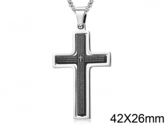 HY Wholesale Jewelry Stainless Steel Cross Pendant (not includ chain)-HY007P157