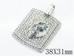 HY Wholesale Jewelry 316L Stainless Steel Pendant-HY13P1286HJF