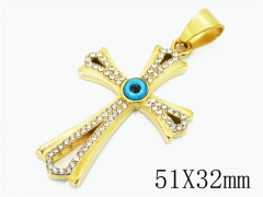 HY Wholesale Jewelry 316L Stainless Steel Pendant-HY13P1142HLX