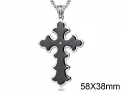 HY Wholesale Jewelry Stainless Steel Cross Pendant (not includ chain)-HY007P307