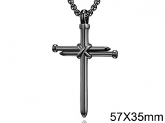 HY Wholesale Jewelry Stainless Steel Cross Pendant (not includ chain)-HY007P221