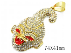 HY Wholesale Jewelry 316L Stainless Steel Pendant-HY13P1206IJC