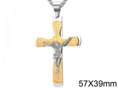 HY Wholesale Jewelry Stainless Steel Cross Pendant (not includ chain)-HY007P159