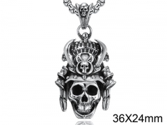 HY Wholesale Jewelry Stainless Steel Skull Pendant (not includ chain)-HY007P169