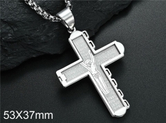 HY Wholesale Jewelry Stainless Steel Cross Pendant (not includ chain)-HY007P144