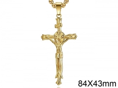 HY Wholesale Jewelry Stainless Steel Cross Pendant (not includ chain)-HY007P197