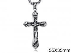 HY Wholesale Jewelry Stainless Steel Cross Pendant (not includ chain)-HY007P077