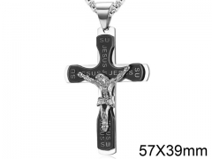 HY Wholesale Jewelry Stainless Steel Cross Pendant (not includ chain)-HY007P158