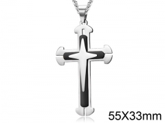 HY Wholesale Jewelry Stainless Steel Cross Pendant (not includ chain)-HY007P292