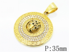 HY Wholesale Jewelry 316L Stainless Steel Pendant-HY13P1285HNW