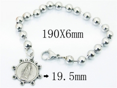 HY Wholesale 316L Stainless Steel Bracelets-HY39B0625LX