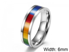 HY Wholesale 316L Stainless Steel Rings-HY007R096