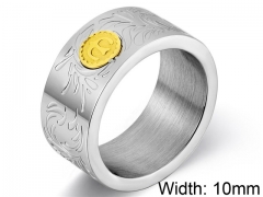 HY Wholesale 316L Stainless Steel Rings-HY007R379