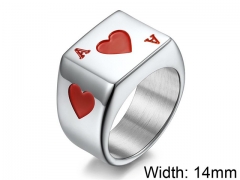 HY Wholesale 316L Stainless Steel Rings-HY007R144