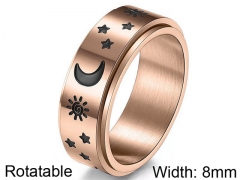 HY Wholesale 316L Stainless Steel Rings-HY007R220