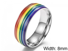 HY Wholesale 316L Stainless Steel Rings-HY007R363