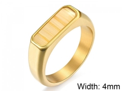 HY Wholesale 316L Stainless Steel Rings-HY007R303