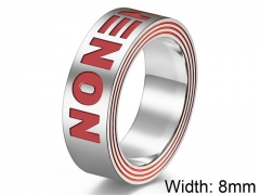 HY Wholesale 316L Stainless Steel Rings-HY007R306