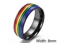 HY Wholesale 316L Stainless Steel Rings-HY007R365