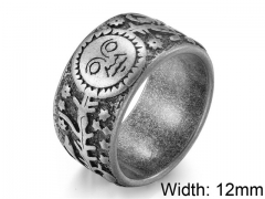 HY Wholesale 316L Stainless Steel Rings-HY007R107