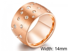 HY Wholesale 316L Stainless Steel Rings-HY007R345