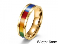 HY Wholesale 316L Stainless Steel Rings-HY007R098