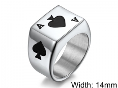 HY Wholesale 316L Stainless Steel Rings-HY007R143