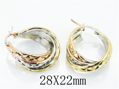 HY Wholesale 316L Stainless Steel Earrings-HY58E1530NW