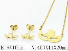 HY Wholesale 316L Stainless Steel jewelry Set-HY58S0780JLV