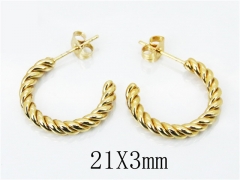 HY Wholesale 316L Stainless Steel Earrings-HY58E1582KL