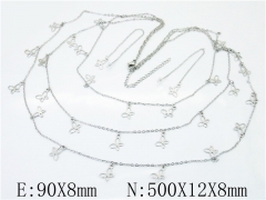 HY Wholesale 316L Stainless Steel Fashion jewelry Set-HY59S1799HPS