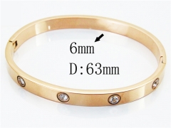 HY Wholesale Stainless Steel 316L Fashion Bangle-HY80B1196HGG