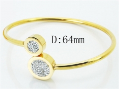 HY Wholesale Stainless Steel 316L Fashion Bangle-HY19B0633HJA