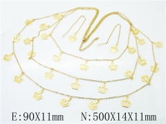 HY Wholesale 316L Stainless Steel Fashion jewelry Set-HY59S1774IHG