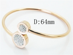 HY Wholesale Stainless Steel 316L Fashion Bangle-HY19B0634HJZ