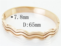 HY Wholesale Stainless Steel 316L Fashion Bangle-HY19B0664HKS