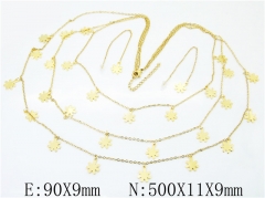 HY Wholesale 316L Stainless Steel Fashion jewelry Set-HY59S1782IHV