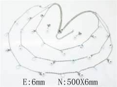 HY Wholesale 316L Stainless Steel Fashion jewelry Set-HY59S1748HPC