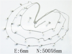 HY Wholesale 316L Stainless Steel Fashion jewelry Set-HY59S1746HPD